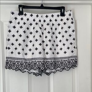 Abercrombie & Fitch Linen Pull On Shorts